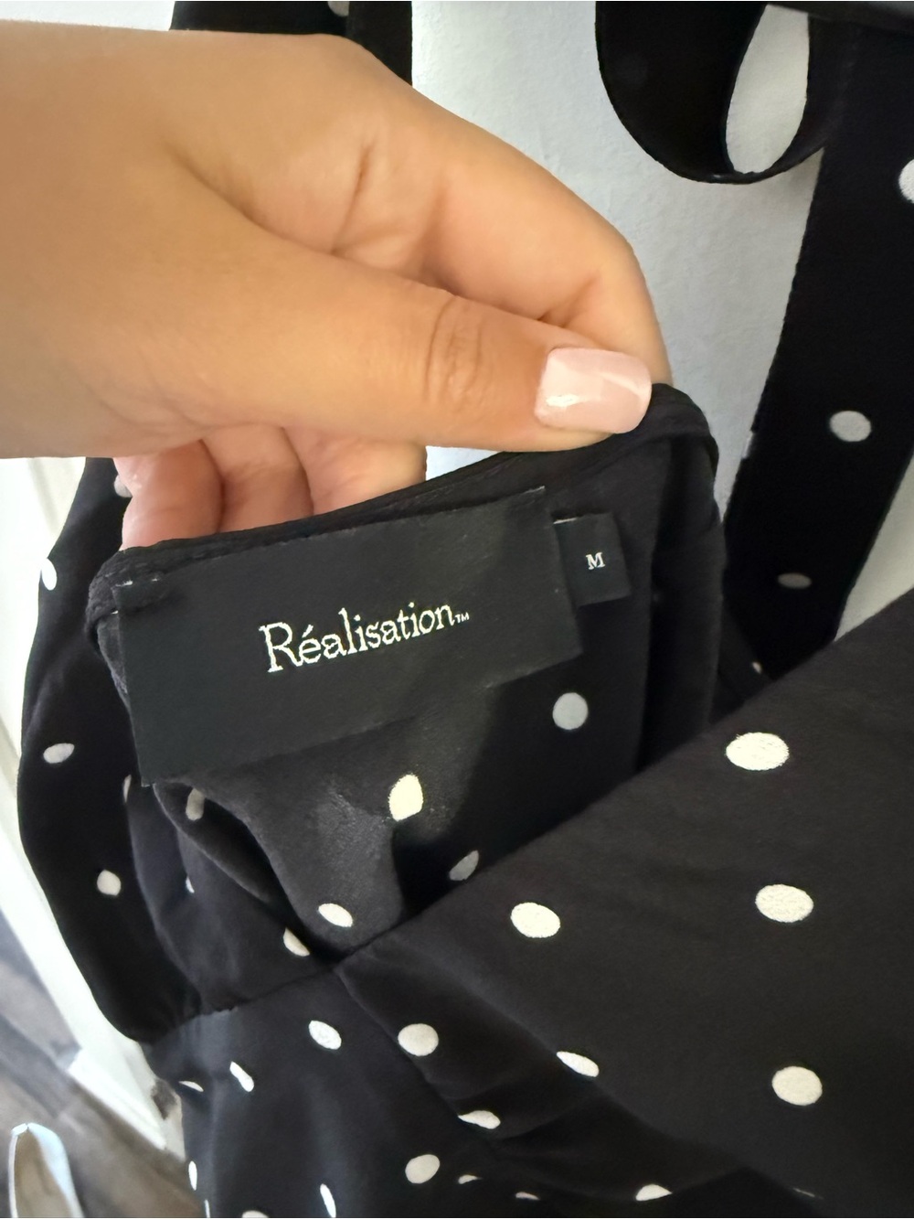 Realisation Sadie Dress (Petite Spot Noir) Size M - Picture 3 of 3